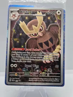 Noctowl 141 Holo Promo Scarlet & Violet Promo Pokemon NM Sealed - Image 1