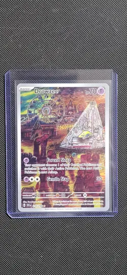 Pokemon Drowzee 210/198 Scarlet & Violet Base Set Illustration Rare NM/M - Image 1