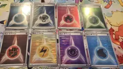Pokemon TCG-Energy set of 8 Full Set(Horizontal Holo) - Black Bolt & White Flare - Image 1