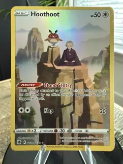 Hoothoot TG12/TG30 SWSH10 Astral Radiance Trainer Gallery Pokemon Ultra Rare - Image 1