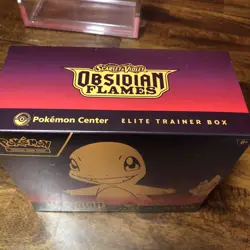 Pokemon TCG Obsidian Flames Pokemon Center ETB w/ Acrylic Case - Image 4
