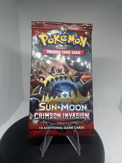 Pokemon TCG - Crimson Invasion Booster Pack - Guzzlord Artwork - Factory Sealed - Image 1