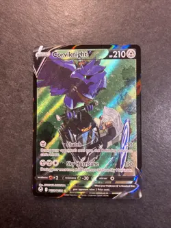 Pokemon Silver Tempest Corviknight V Trainer Gallery Full Art TG18/TG30 MINT - Image 1