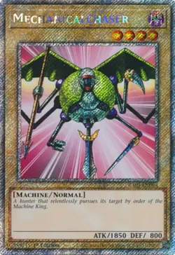 Yugioh! Mechanicalchaser - RA03-EN094 - Platinum Secret Rare - 1st Edition Near - Image 1