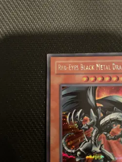 Konami Red-Eyes Black Metal Dragon Prismatic Secret Rare FMR-001 Holo 1996 - Image 3