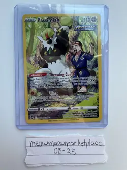Passimian Pokemon TCG Holo Foil Rare Card TG08/TG30 Trainer Gallery Near Mint NM - Image 1
