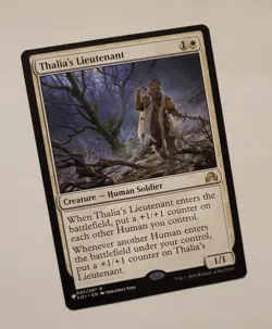 MTG The List Thalia's Lieutenant 043/297 Magic the Gathering Card Reprints SOI - Image 1