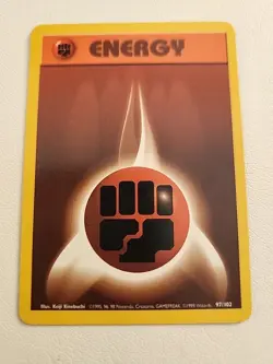Pokemon Energy Base Deck Card Set Of Four - Image 1