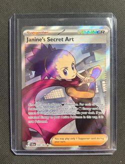 Janine's Secret Art 088/064 Shrouded Fable (SFA) NM Full Art Pokemon Card - Image 1