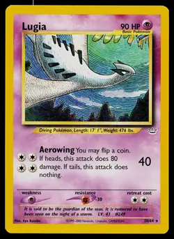 Pokemon Card - Lugia Neo Revelation 20/64 Rare - Image 1
