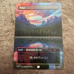 Taiga - Custom Art MTG Magic The Gathering Playtest Card - Image 1