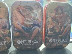 New !ONE PIECE CARD GAME - TIN PACK VOL 2 (TS-02, OP13) 3x Total Tins FAST SHIP - Image 2