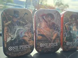 New !ONE PIECE CARD GAME - TIN PACK VOL 2 (TS-02, OP13) 3x Total Tins FAST SHIP - Image 3