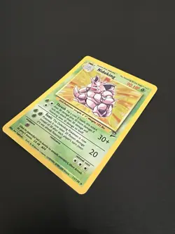 Nidoking 11/130 Base Set 2 2000 Pokemon Card Holo Rare NM - Image 3