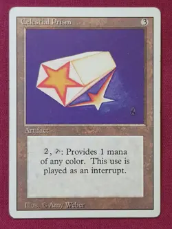 Magic The Gathering REVISED CELESTIAL PRISM single artifact card MTG - Image 1