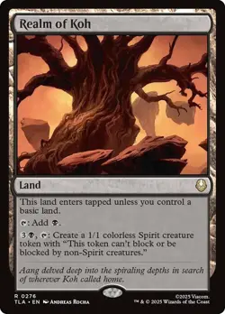 Realm of Koh Avatar: The Last Airbender NM MTG - Image 1