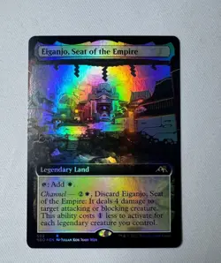 Eiganjo, Seat of the Empire (Extended Art) Kamigawa: Neon Dynasty Foil - Image 1