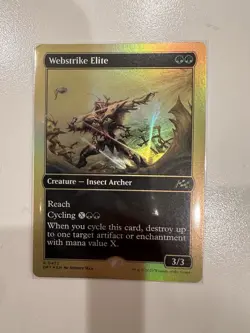 Aetherdrift - Webstrike Elite (First-Place Foil, NM, 0472) - Image 1