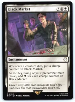 Black Market - Universes Beyond Fallout - MTG - Magic - Near Mint - Image 1