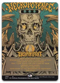 Necropotence #1995 (NM) Secret Lairs 30th SLC Magic MTG - Image 1