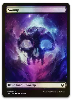 Swamp #252 (Foil) (NM) Theros Beyond Death THB Magic MTG - Image 1