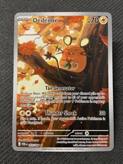 Dedenne 093/088 Pokemon Me03: Perfect Order Illustration Rare Holo - Image 1