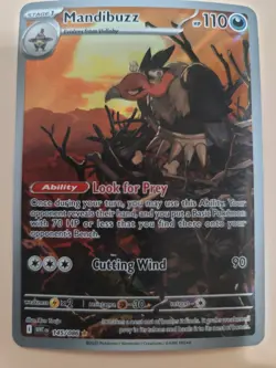 Mandibuzz Illustration Rare 145/086 Pokemon White Flare NM - Image 1