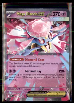 Pokemon Mega Diancie ex 041/094 PFL: Phantasmal Flames Double Rare - Image 1