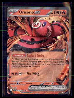 Pokemon Oricorio ex 018/080 PFL: Phantasmal Flames - Image 1
