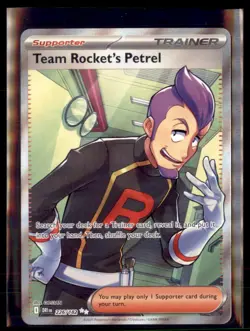 Pokemon Team Rocket's Petrel 226/182 SV10: Destined Rivals Full Art - Image 1