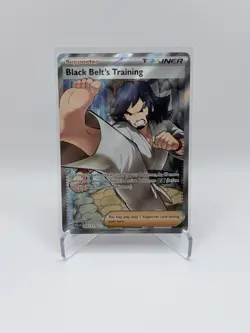 Black Belt’s Training 255/217 - Full Art Trainer Ascended Heroes- Pokemon TCG NM - Image 1