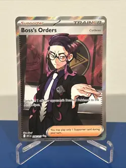 Boss's Orders [Corbeau] 256/217 Me: Ascended Heroes Full Art Holo Pokemon TCG - Image 1