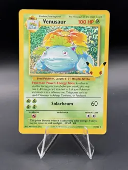 Pokemon Venusaur 15/102 Celebrations Classic Collection Holo - Image 3