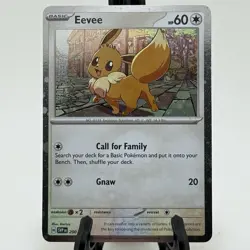 Pokemon Eevee SVP200 SV Black Star Promo NM - Image 1