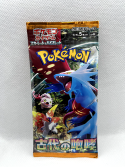 Pokemon TCG - x1 Scarlet & Violet Ancient Roar Booster Pack Japanese - NEW - Image 1