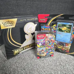NEW Pokemon TCG Mega Evolution Elite Trainer Box ETB Gardevoir booster Bundle - Image 1