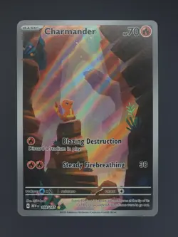 Charmander 168/165 Illustration Rare Scarlet & Violet 151 Pokemon TCG - Image 1