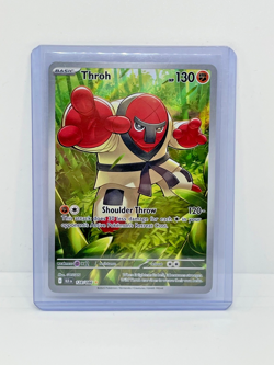 Throh 128/086 Pokemon Black Bolt Holo Illustration Rare NEAR MINT - Image 1