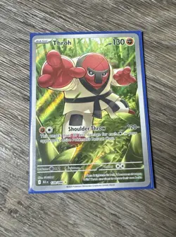 Throh 128/086 Black Bolt Holo Full Art Illustration Rare Pokemon NM/MINT - Image 1
