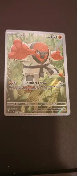 Pokemon TCG Throh Illustration Rare NM 128/086, SV Black Bolt - Image 3