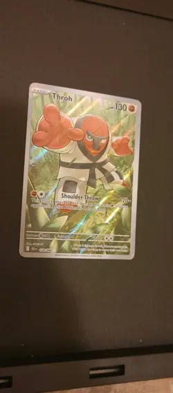 Pokemon TCG Throh Illustration Rare NM 128/086, SV Black Bolt - Image 5