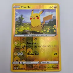 Pikachu Reverse Holo Common Evolving Skies 049/203 NM Pokemon TCG - Image 1