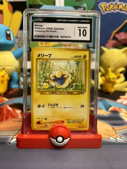Mareep Pokemon #179 Japanese Neo Discovery Crossing The Ruins Vintage CGC GEM 10 - Image 1
