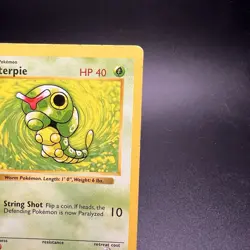 Caterpie 45/102 - 1st Edition Shadowless Base Set - Vintage Pokemon Card - WOTC - Image 4