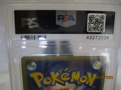 2007 POKEMON JAPANESE PROMO PALKIA MEIJI #39 PSA 9 POP 1 - Image 3
