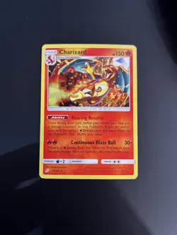 Charizard 14/181 Cracked Ice Holo Promo Sun & Moon Team Up Pokemon Card NM - Image 1