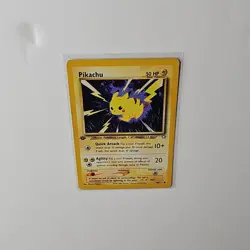 Pokemon Pikachu 70/111 Neo Genesis 1st Edition Common English 50 HP 2000 Card - Image 3
