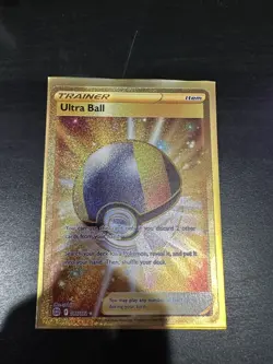 Pokemon Card Ultra Ball 186/172 Secret Rare Trainer Brilliant Stars MINT/NM - Image 3