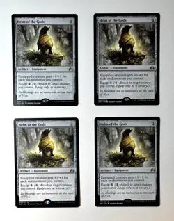 MTG Magic The Gathering • NM • Helm of the Gods (X4) Magic Origins RARE Artifact - Image 1