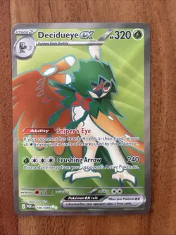 Pokemon TCG Decidueye EX 100/088 Perfect Order Ultra Rare NM Card - Image 1
